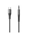 Adapter AWEI CL-116T USB-C/Jack 3.5 czarny/black