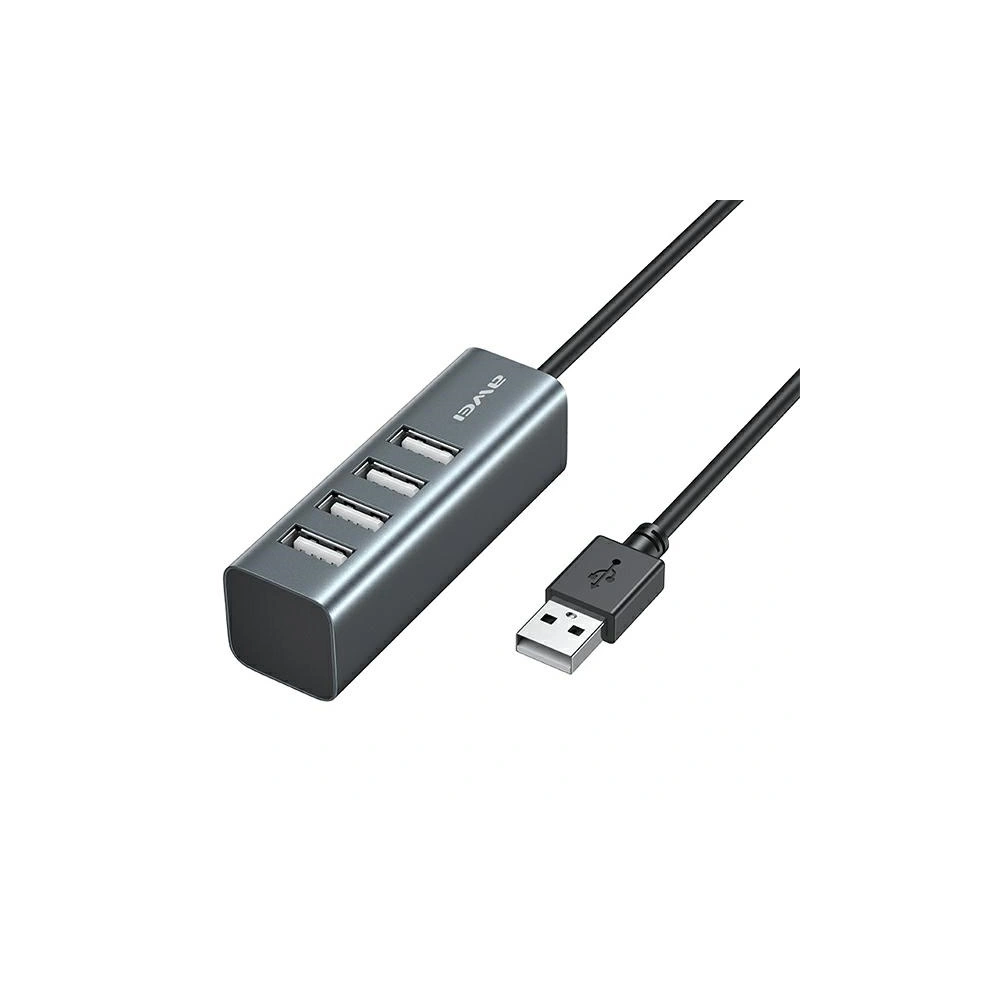 Hurtownia GSM - HUB AWEI CL-122 4xUSB-A/USB-A černý/black - AWEI099BLK - {ean13} - Hurt
