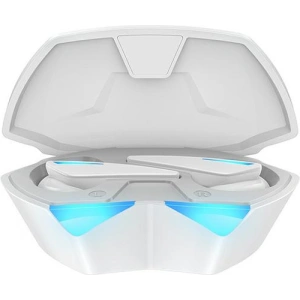 Sluchátka AWEI T23 TWS Bluetooth 5.0 + dokovací stanice herní bílé/white