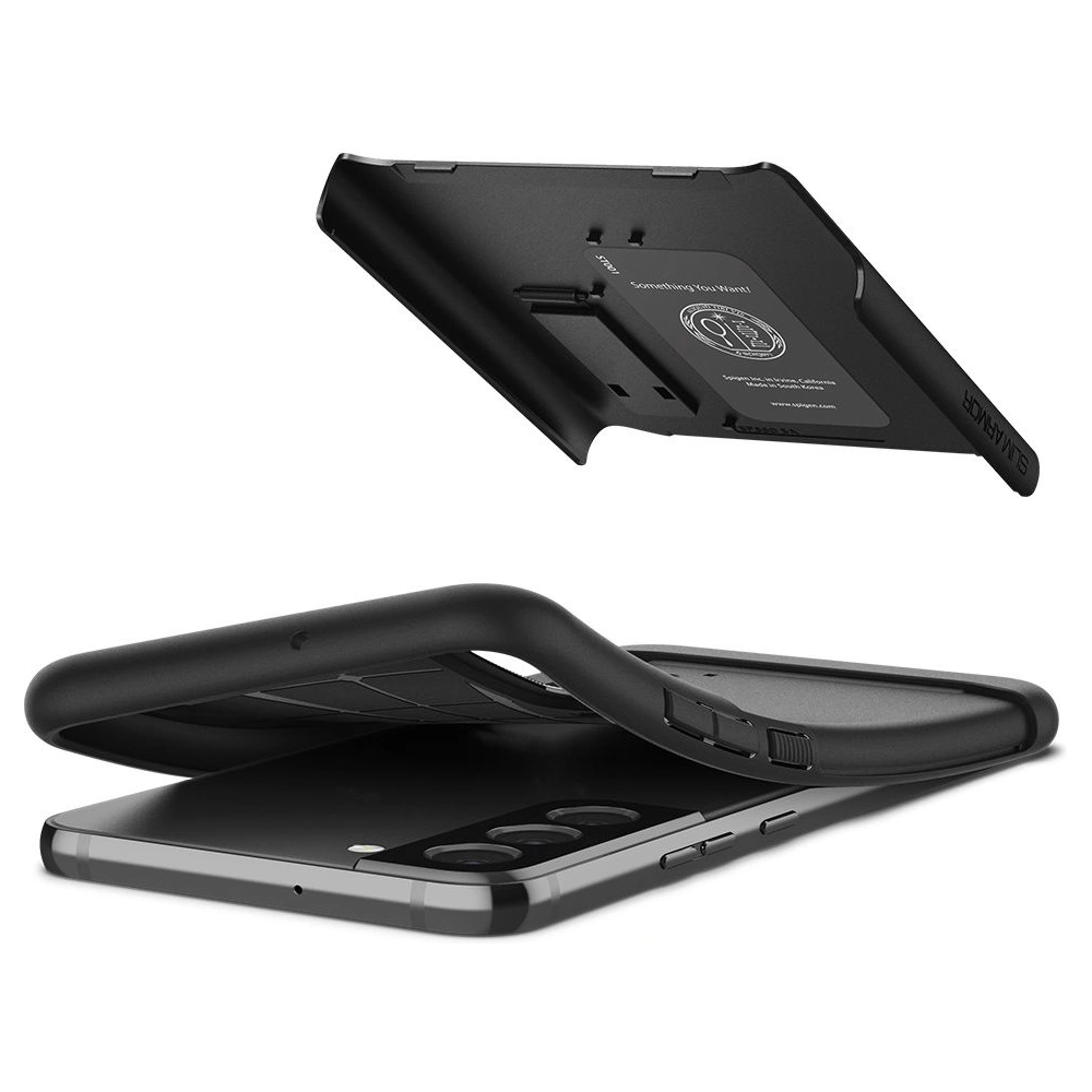 Hurtownia GSM - Case Spigen Slim Armor Samsung Galaxy S22+ Plus Schwarz - SPN2137BLK - {ean13} - Hurt