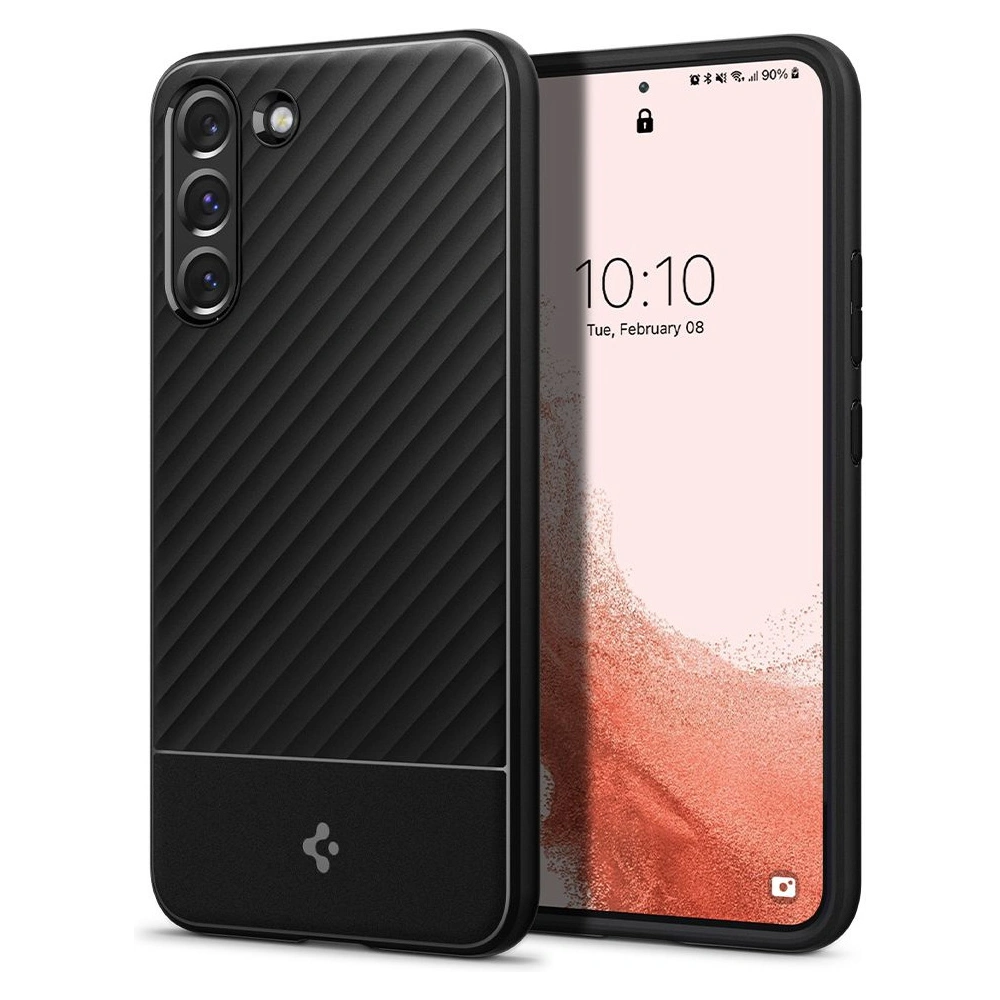 Hurtownia GSM - Case Spigen Core Armor Samsung Galaxy S22 Matt Schwarz - SPN2140BLK - {ean13} - Hurt