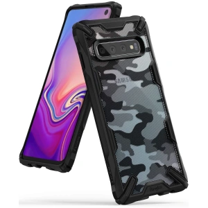 Etui Ringke Fusion-X Design Samsung Galaxy S10 Camo (Moro) Black