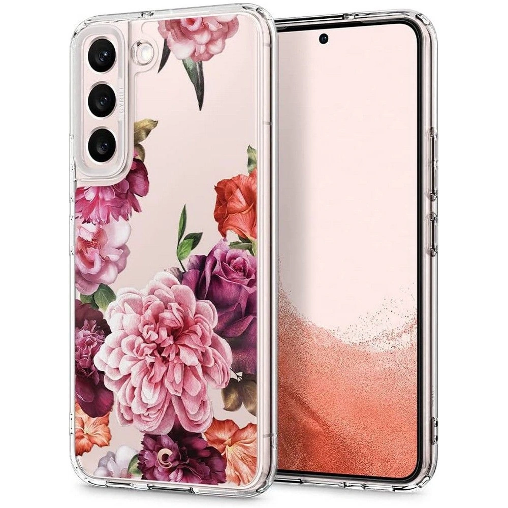 Hurtownia GSM - Etui Spigen Cyrill Cecile Samsung Galaxy S22 Rose Floral - SPN2142RSF - {ean13} - Hurt