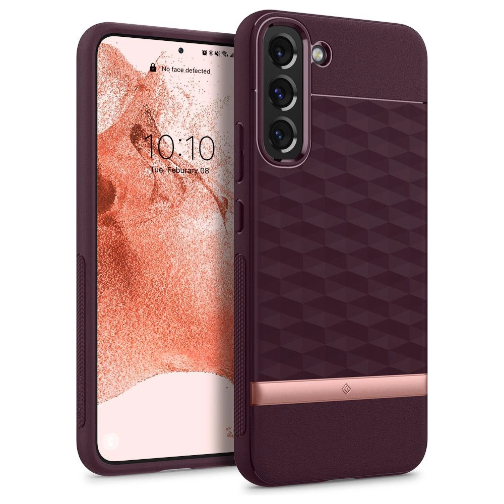 Etui Caseology Parallax Samsung Galaxy S22 Burgundská