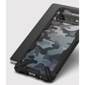Etui Ringke Fusion-X Design Samsung Galaxy S10 Camo (Moro) Black
