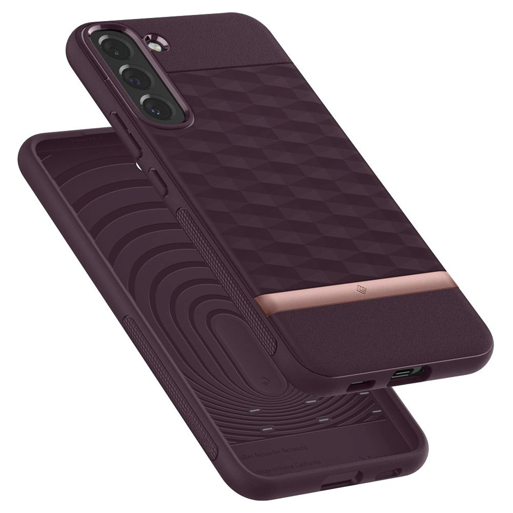 Etui Caseology Parallax Samsung Galaxy S22 Burgundská