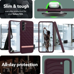 Hurtownia GSM - Case Caseology Parallax Samsung Galaxy S22 Burgunder - CSL050BRG - {ean13} - Hurt