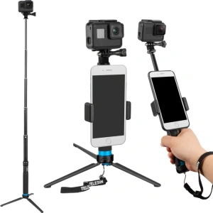 Hurtownia GSM - Selfie stick / statyw Telesin do kamer sportowych (GP-MNP-090-S) - TLS032 - {ean13} - Hurt