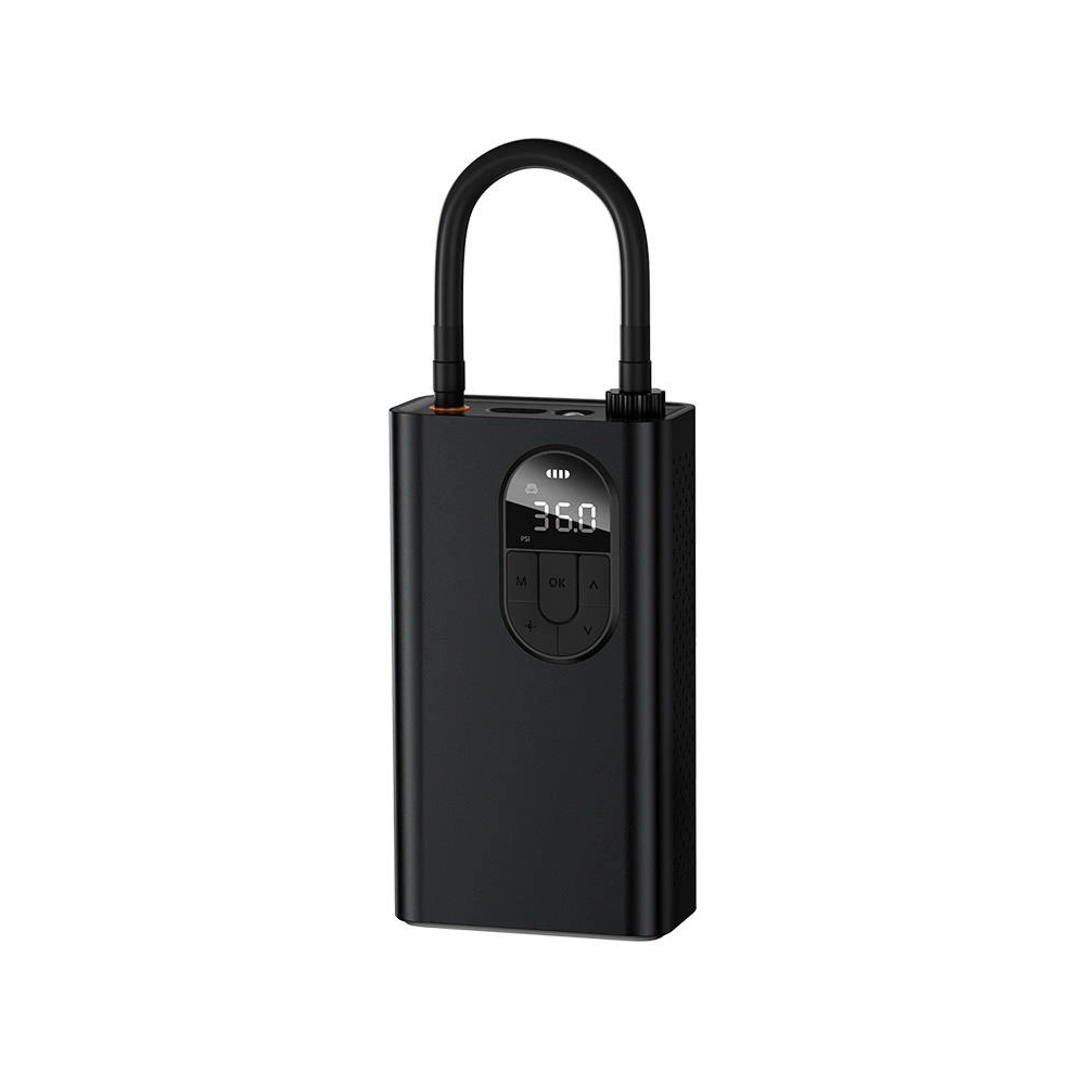 Hurtownia GSM - Mini automobilový kompresor Baseus s akumulátorem 2500mAh (černý) - BSU3095BLK - {ean13} - Hurt
