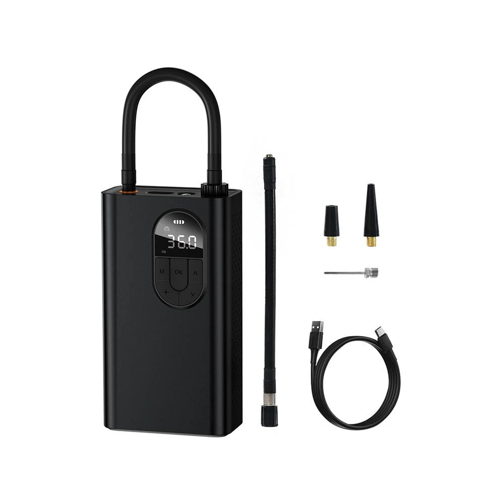 Hurtownia GSM - Mini automobilový kompresor Baseus s akumulátorem 2500mAh (černý) - BSU3095BLK - {ean13} - Hurt