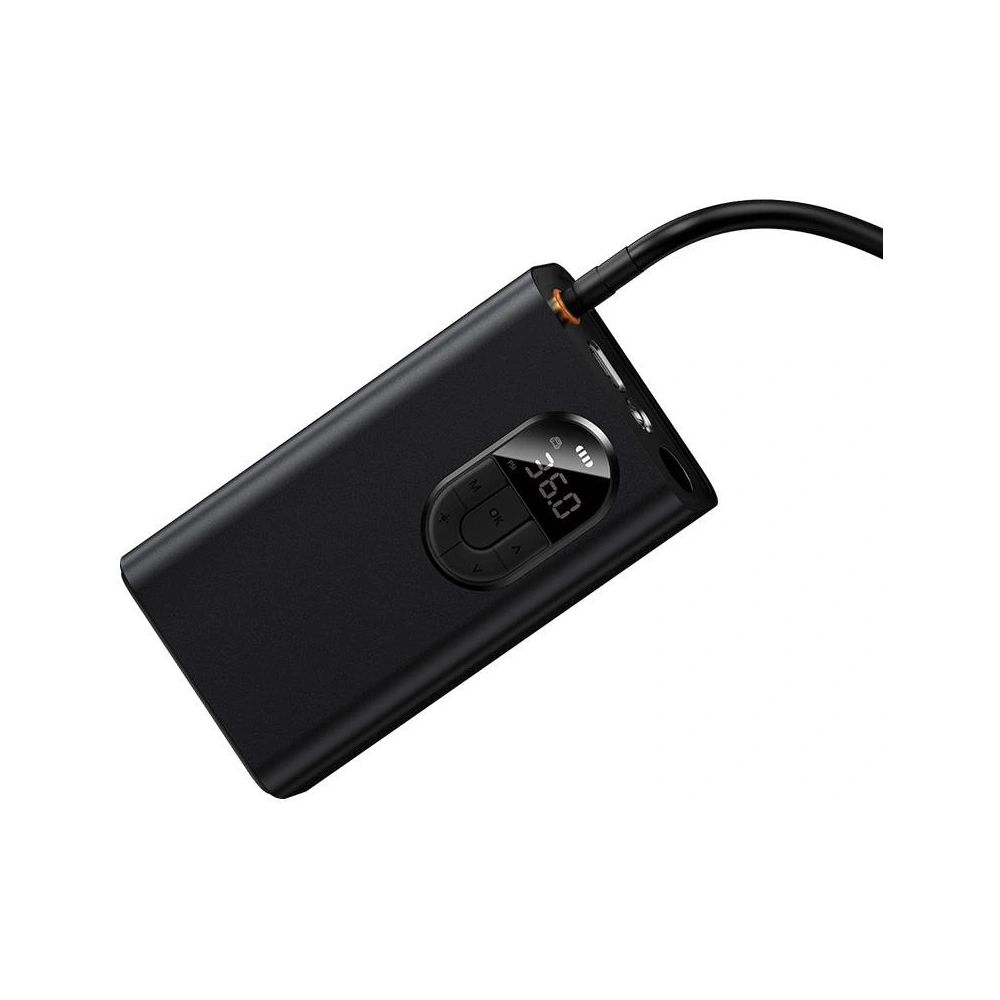Hurtownia GSM - Mini automobilový kompresor Baseus s akumulátorem 2500mAh (černý) - BSU3095BLK - {ean13} - Hurt