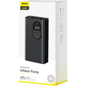 Wholesale Baseus Inflator Pump with Energy Source 2500 mAh (black) - BSU3095BLK - {ean13} - Hurt