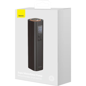 Hurtownia GSM - Mini kompresor samochodowy Baseus (czarny) - BSU3096BLK - {ean13} - Hurt