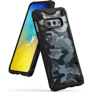 Etui Ringke Fusion-X Design Samsung Galaxy S10e Camo (Moro) Černá