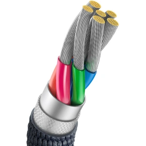 Hurtownia GSM - Kabel USB-A / USB-C Baseus Crystal, 100W, 2m (czarny) - BSU3102BLK - {ean13} - Hurt