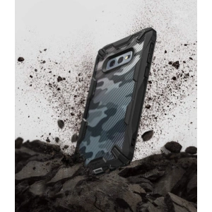 Etui Ringke Fusion-X Design Samsung Galaxy S10e Camo (Moro) Black
