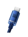 Hurtownia GSM - Kabel USB do USB-C Baseus Crystal, 100W, 2m (niebieski) - BSU3103BLU - {ean13} - Hurt