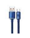 Hurtownia GSM - Kabel USB do USB-C Baseus Crystal, 100W, 2m (niebieski) - BSU3103BLU - {ean13} - Hurt