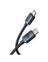 Hurtownia GSM - Kabel USB-C do USB-C Baseus Crystal, 100W, 1.2m (černý) - BSU3105BLK - {ean13} - Hurt