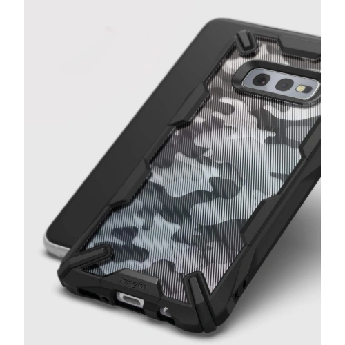 Etui Ringke Fusion-X Design Samsung Galaxy S10e Camo (Moro) Black