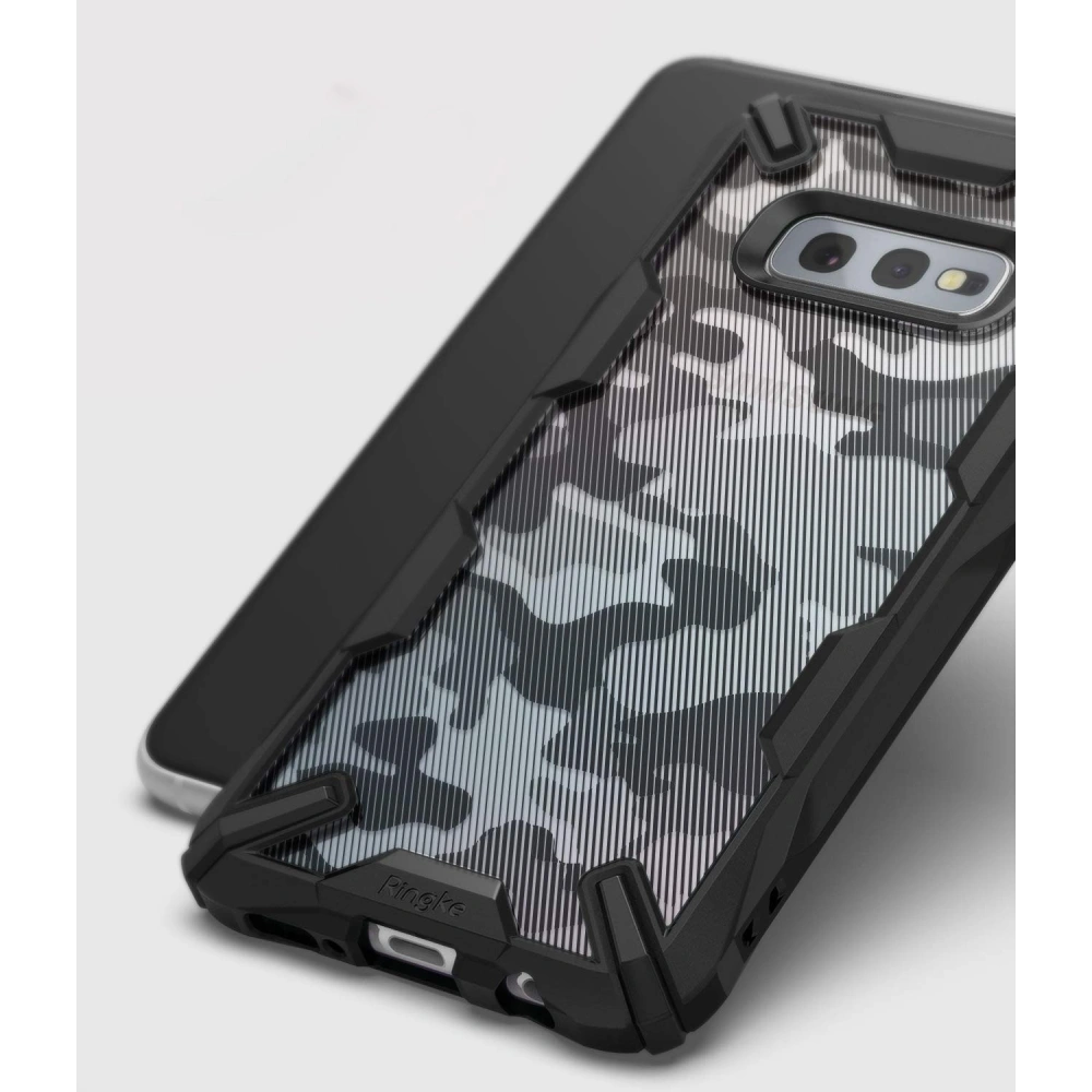 Hurtownia GSM - Etui Ringke Fusion-X Design Samsung Galaxy S10e Camo (Moro) Černá - RGK863MOB - {ean13} - Hurt
