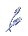 Hurtownia GSM - Kabel USB-C do USB-C Baseus Crystal,100W, 1.2m (fialový) - BSU3107PRP - {ean13} - Hurt