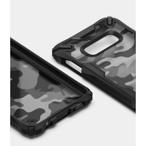 Etui Ringke Fusion-X Design Samsung Galaxy S10e Camo (Moro) Black