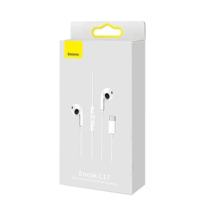 Baseus Encok C17 Earphones (white)