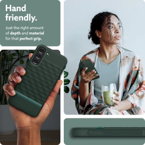 Caseology Parallax Samsung Galaxy S22 Midnight Green