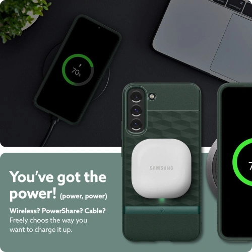 Etui Caseology Parallax Samsung Galaxy S22+ Plus Midnight Green