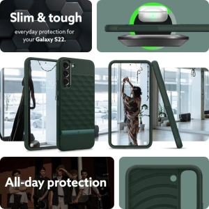 Hurtownia GSM - Case Caseology Parallax Samsung Galaxy S22+ Plus Mitternachtsgrün - CSL052MIDGRN - {ean13} - Hurt