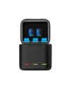 Wholesale Telesin 3-slot charger box for GoPro Hero 9 / Hero 10 + 3 batteries (GP-BNC-902) - TLS055 - {ean13} - Hurt