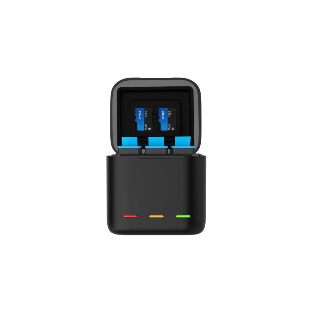 Wholesale Telesin 3-slot charger box for GoPro Hero 9 / Hero 10 + 3 batteries (GP-BNC-902) - TLS055 - {ean13} - Hurt