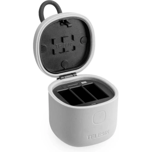 Wholesale Telesin 3-slot waterproof charger Allin box for GoPro Hero 8 + 3 batteries (GP-BNC-803) - TLS058 - {ean13} - Hurt