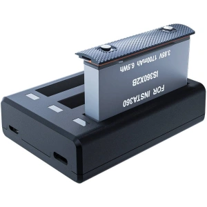 Hurtownia GSM - Ładowarka trójkanałowa Telesin dla Insta360 One X2 + 2 baterie (IS-BCG-004) - TLS062 - {ean13} - Hurt