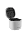 Wodoodporna ładowarka trójkanałowa Allin box Telesin dla GoPro Hero 9 / Hero 10 (GP-BTR-904-GY)