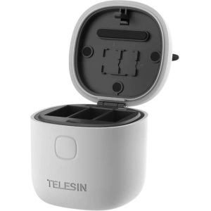 Wholesale Telesin 3-slot waterproof charger Allin box for GoPro Hero 9 / Hero 10 (GP-BTR-904-GY) - TLS064 - {ean13} - Hurt