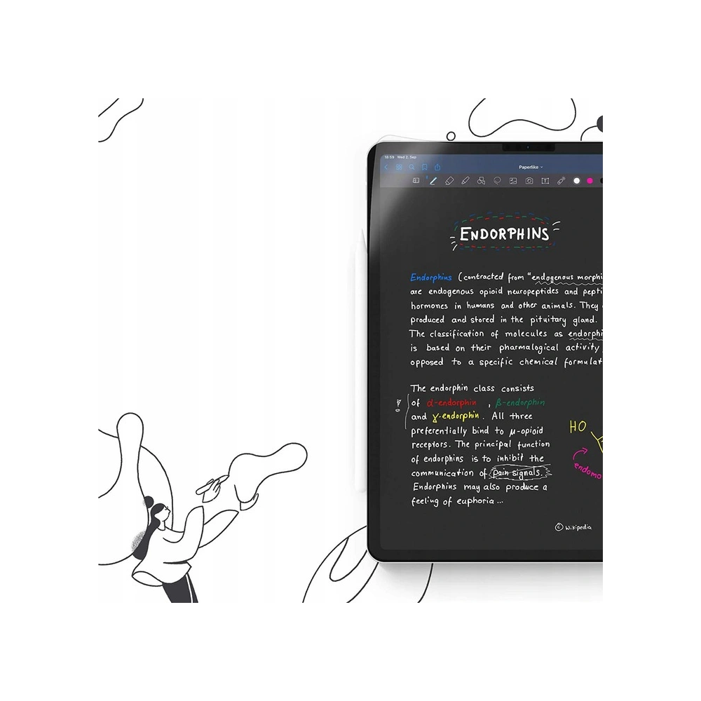 Hurtownia GSM - Fólie Paperlike Apple iPad Air 10.9 2020/2022 (4. a 5. generace) / iPad Pro 11 2018/2020/2021 (1., 2. a 3. generace) / iPad Air 11 2024 (6. generace) [2 PACK] - PLI001 - {ean13} - Hurt