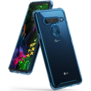 Hurtownia GSM - Etui Ringke Fusion LG G8 ThinQ Aqua Blue - RGK867BLU - {ean13} - Hurt
