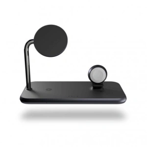 Hurtownia GSM - Ładowarka bezprzewodowa ZENS Aluminium Magnetic + Watch 4in1 Wireless Charger 20W MagSafe (czarny) - ZENS005BLK - {ean13} - Hurt