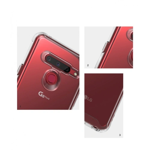 Etui Ringke Fusion LG G8 ThinQ Smoke Black