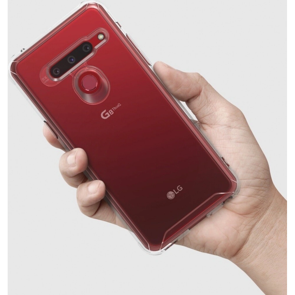 Wholesale Ringke Fusion LG G8 ThinQ Smoke Black - RGK866SM - {ean13} - Hurt