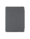 Etui Pipetto Origami No3 Pencil Case Apple iPad 10.2 2019/2020/2021 (7., 8. a 9. generace) (tmavě šedá)