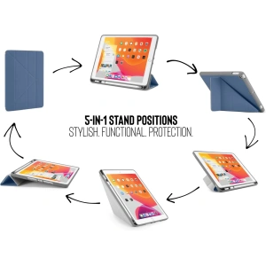 Wholesale Pipetto Origami No3 Pencil Case Apple iPad 10.2 2019/2020/2021 7, 8, 9 Gen (navy blue) - PIP002NAV - {ean13} - Hurt