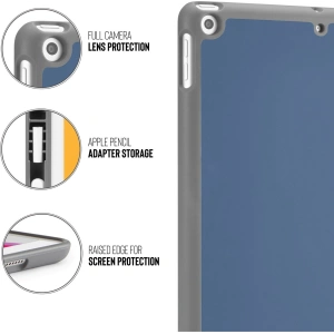 Hurtownia GSM - Etui Pipetto Origami No3 Pencil Case Apple iPad 10.2 2019/2020/2021 (7., 8. i 9 generacji) (granatowy) - PIP002NAV - {ean13} - Hurt