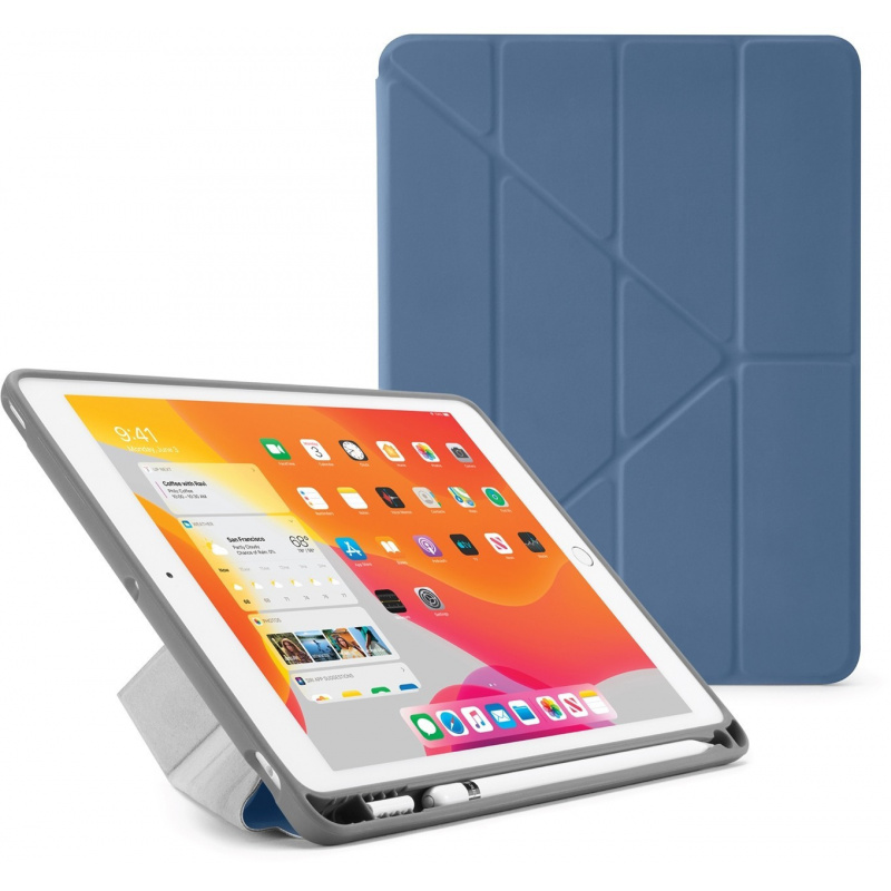 Pipetto Distributor - 5060520953212 - PIP002NAV - Pipetto Origami No3 Pencil Case Apple iPad 10.2 2019/2020/2021 7, 8, 9 Gen (navy blue) - B2B homescreen