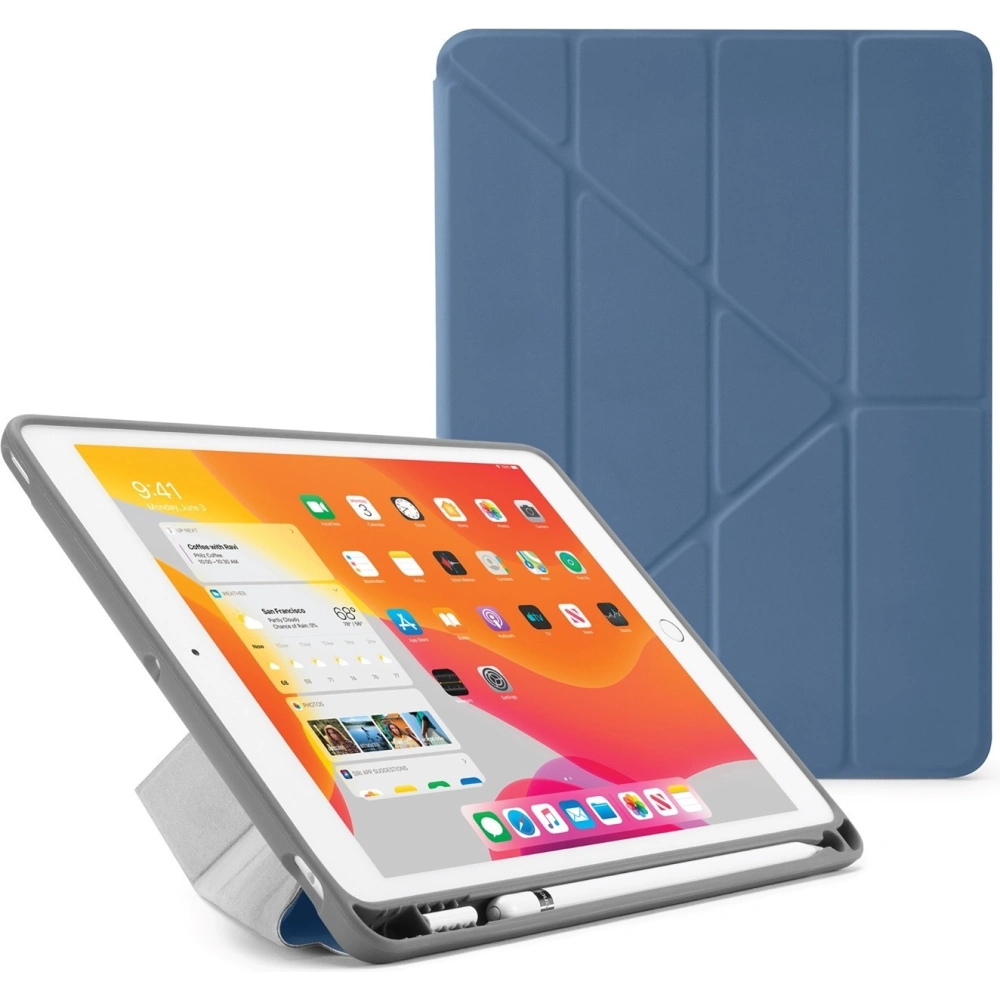 Hurtownia GSM - Etui Pipetto Origami No3 Pencil Case Apple iPad 10.2 2019/2020/2021 (7., 8. a 9. generace) (granátový) - PIP002NAV - {ean13} - Hurt