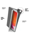 Hurtownia GSM - Etui Pipetto Origami No3 Pencil Case Apple iPad 10.2 2019/2020/2021 (7., 8. i 9 generacji) (ciemnoszary) - PIP001GRY - {ean13} - Hurt