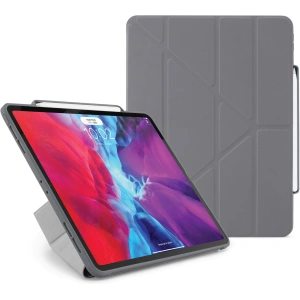 Hurtownia GSM - Etui Pipetto Origami No3 Pencil Case Apple iPad Pro 12.9 2020 (4. generacji) (Dark Grey) - PIP003GRY - {ean13} - Hurt