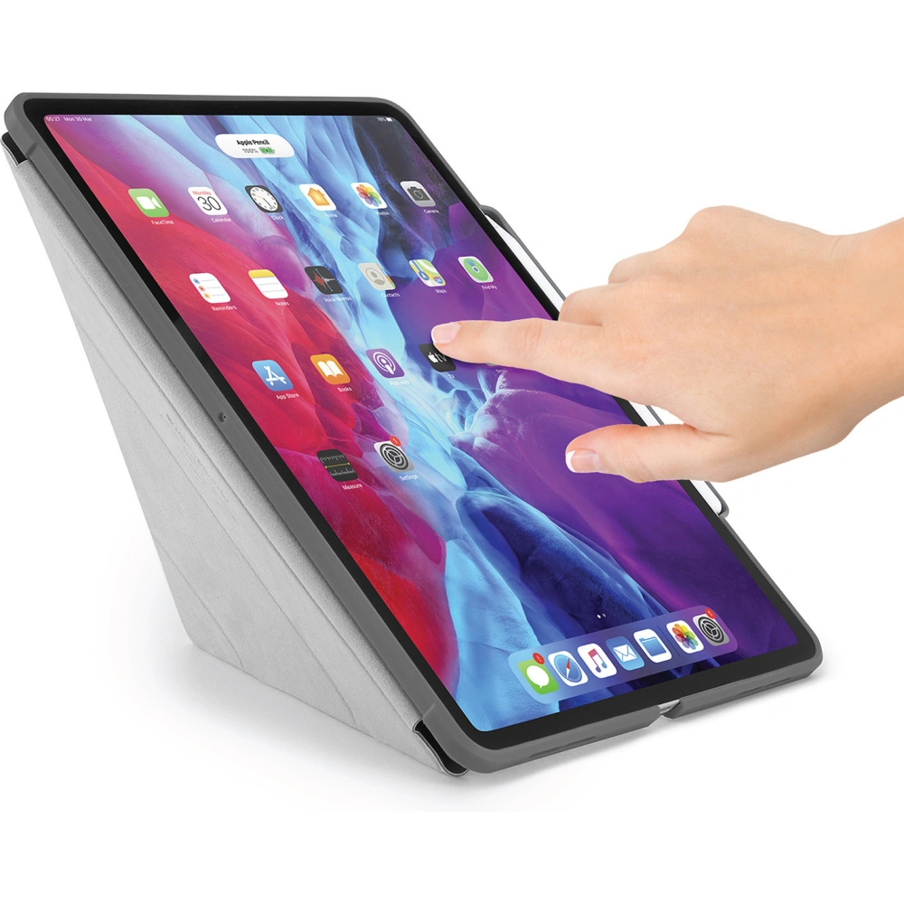 Hurtownia GSM - Etui Pipetto Origami No3 Pencil Case Apple iPad Pro 12.9 2020 (4. generace) (Tmavě šedá) - PIP003GRY - {ean13} - Hurt